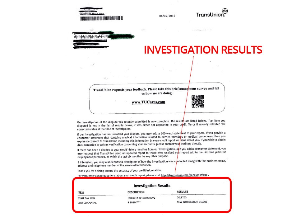 Investigation Results